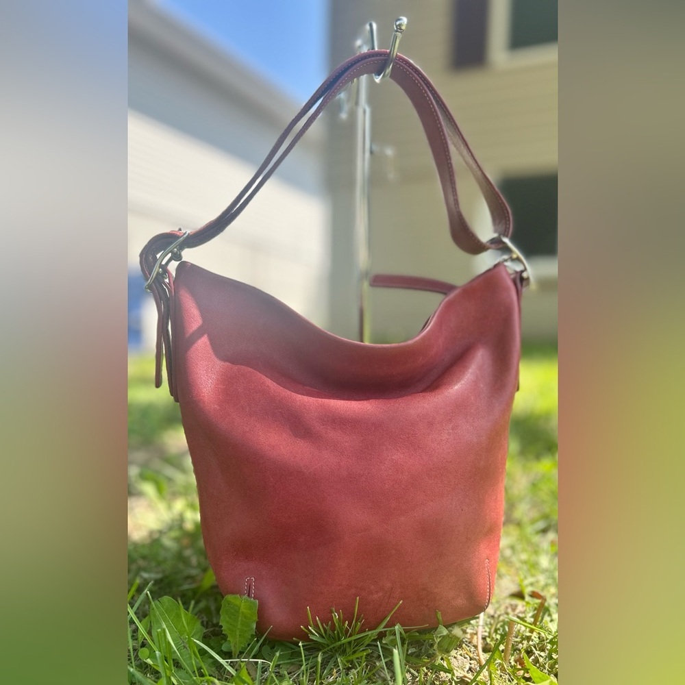 1992 True Vintage Red Coach Helen Berg’s Legacy Bag​